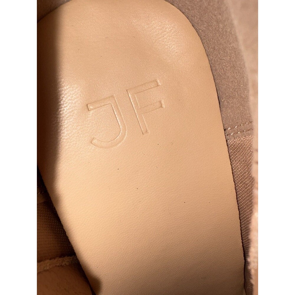 JUSTFAB Kendall Stretch Stiletto Boot Tan Brown Women's Faux Suede Size 6  JF - Picture 8 of 8